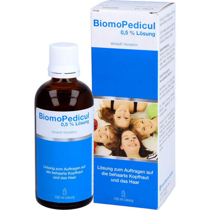 BiomoPedicul 0,5 % Lösung, 100 ml LOE