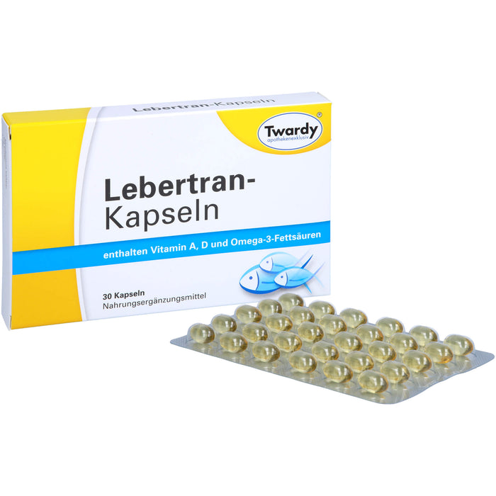 Twardy Lebertran-Kapseln, 30 pcs. Capsules