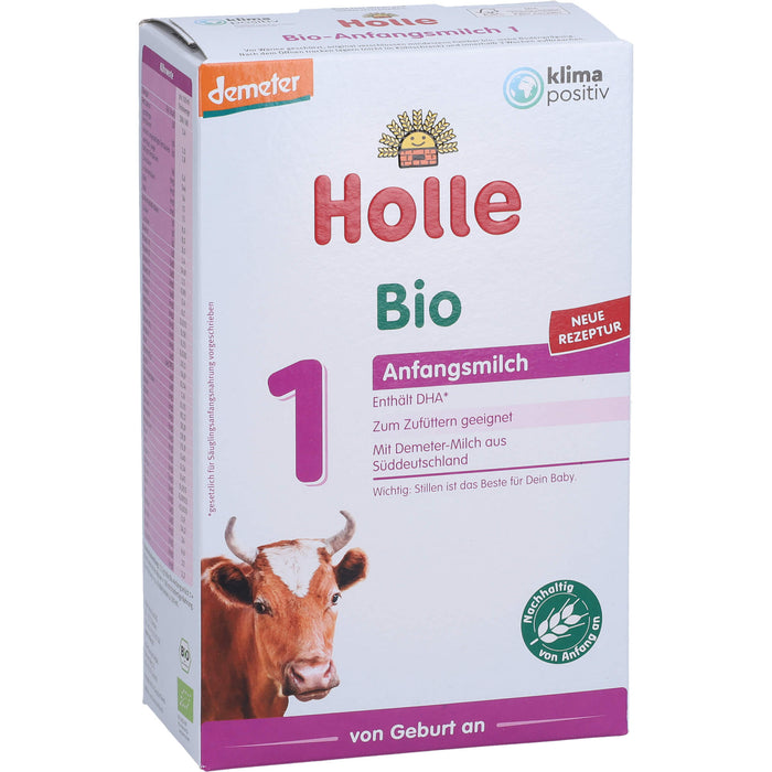 Holle Bio 1 Anfangsmilch aus Ziegenmilch, 400 g Powder