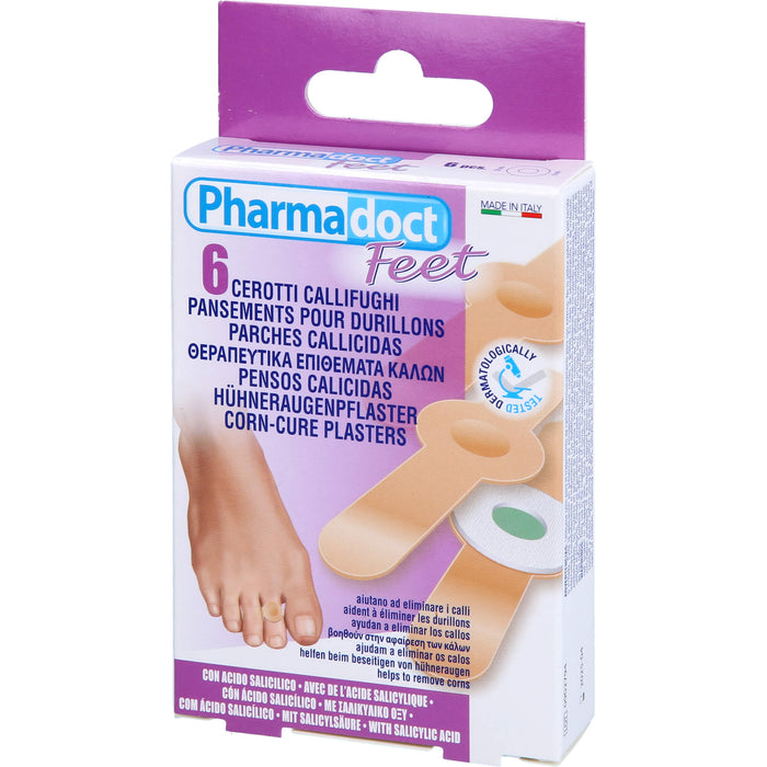 Pharmadoct Feet Hühneraugenpflaster, 6 St. Pflaster