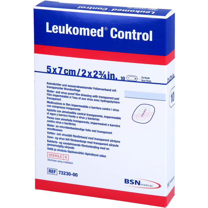 Leukomed Control 5x7cm, 10 St PFL