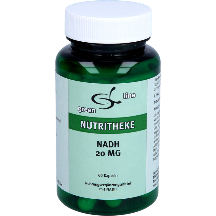 Green Line NADH 20 mg Kapseln, 60 St. Kapseln