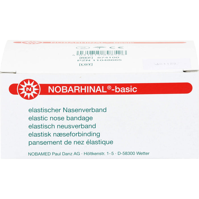 NOBARHINAL-basic elastischer Nasenverband mittel, 10 pcs. dressing