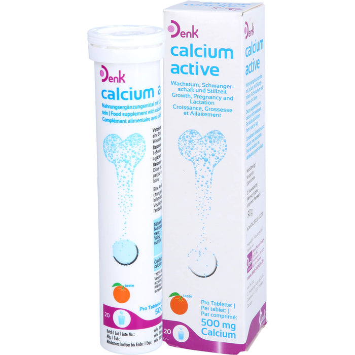 calcium active Denk 500mg, 20 St BTA