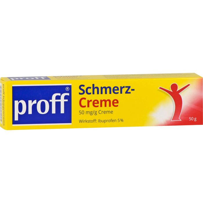 proff Schmerz-Creme zum Einreiben in die Haut, 50 g Cream