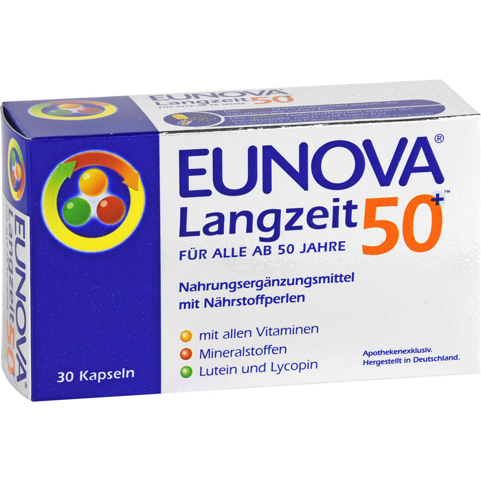 EUNOVA Langzeit 50+ Kapseln, 30 pcs. Capsules