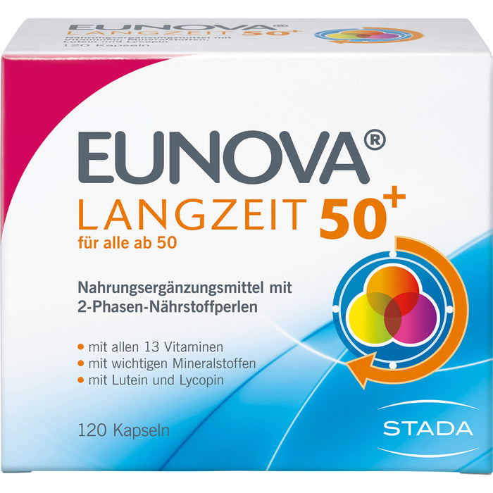 EUNOVA Langzeit 50+ Kapseln, 120 pc Capsules