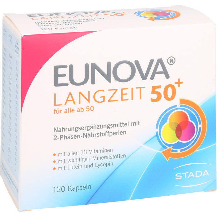 EUNOVA Langzeit 50+ Kapseln, 120 pc Capsules