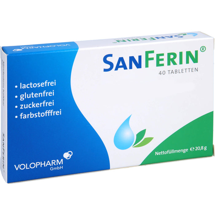 SanFerin Tabletten  stärkt auf natürliche Weise das Immunsystem und unterstützt bei der Abwehr von Bakterien, Viren und Pilzen, 40 pc Tablettes