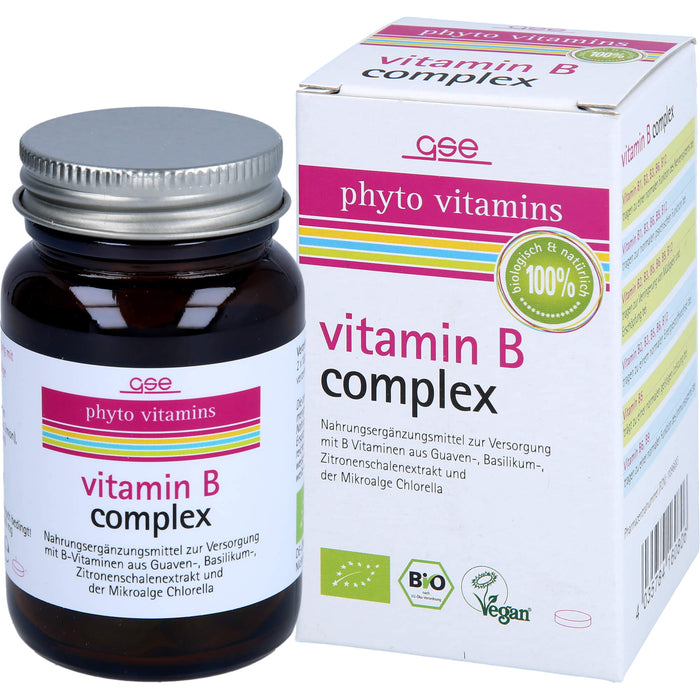 phyto vitamins Vitamin B Complex Tabletten, 60 pc Tablettes