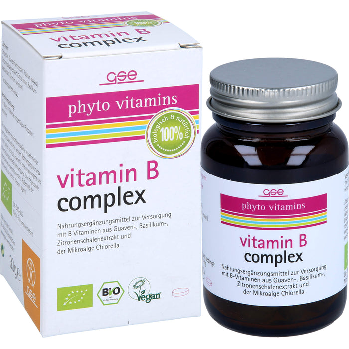 phyto vitamins Vitamin B Complex Tabletten, 60 St. Tabletten