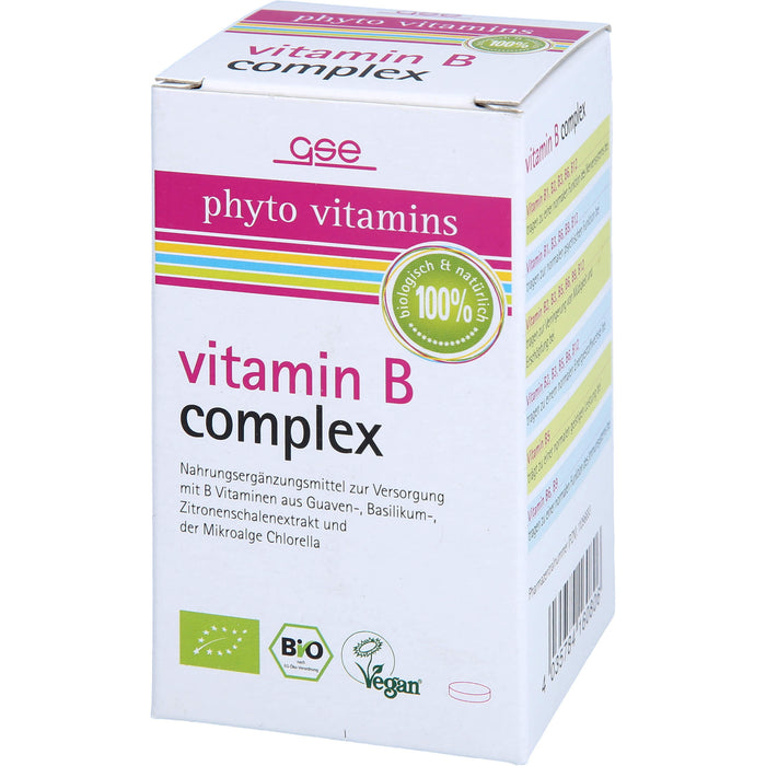 phyto vitamins Vitamin B Complex Tabletten, 60 St. Tabletten