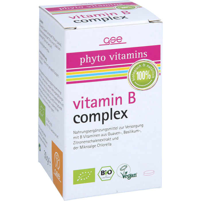 phyto vitamins Vitamin B Complex Tabletten, 60 pcs. Tablets