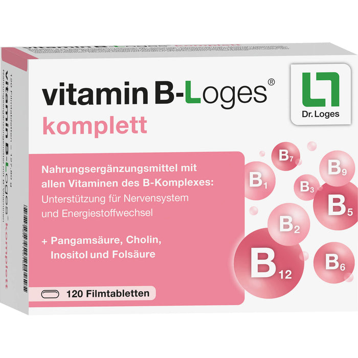 vitamin B-Loges komplett Tabletten, 120 pc Tablettes