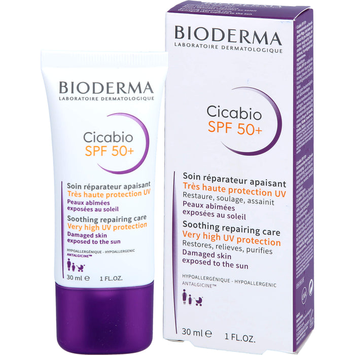 BIODERMA Cicabio SPF 50+ Creme, 30 ml Crème