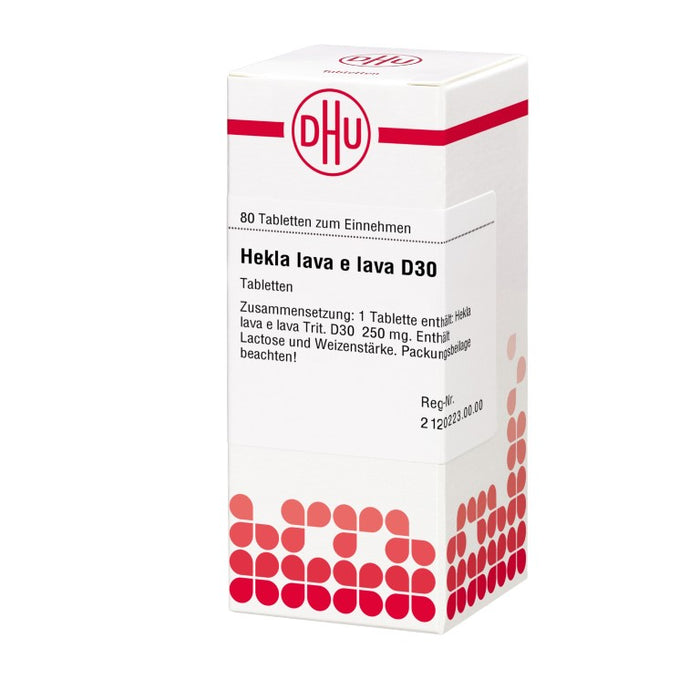 DHU Hekla lava e lava D30 Tabletten, 80 St. Tabletten