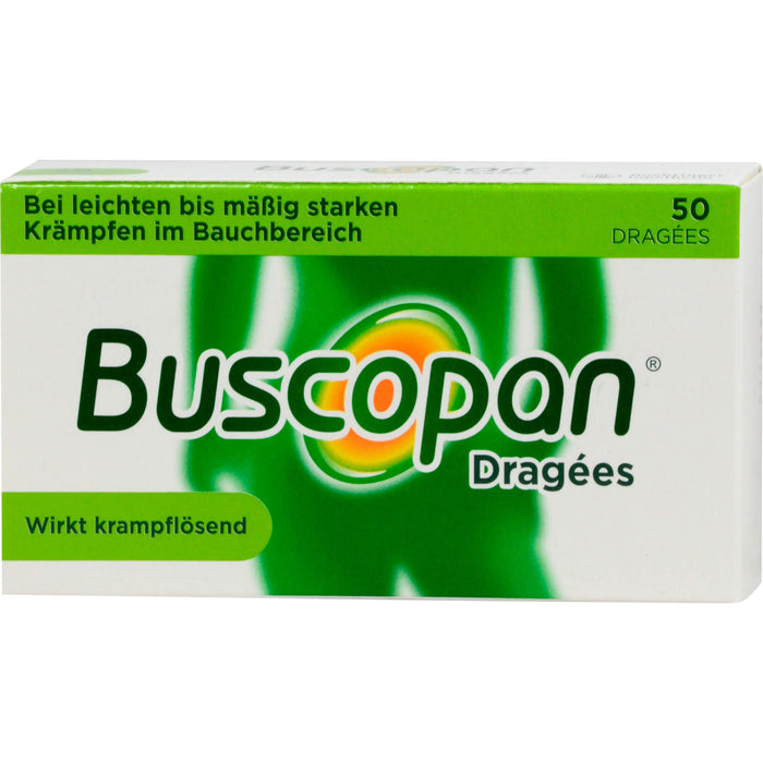 Buscopan Orifarm Dragées 10 mg, 50 St. Tabletten