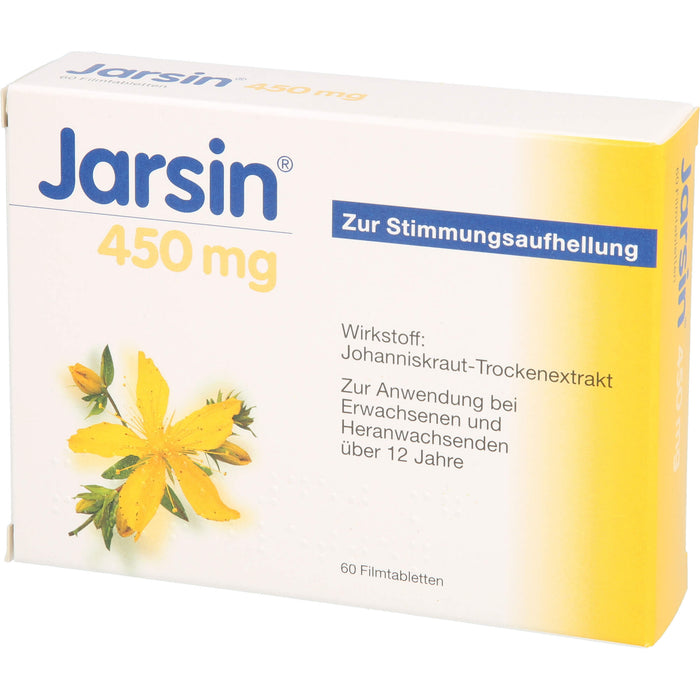 Jarsin 450 mg Tabletten zur Stimmungsaufhellung, 60 pcs. Tablets