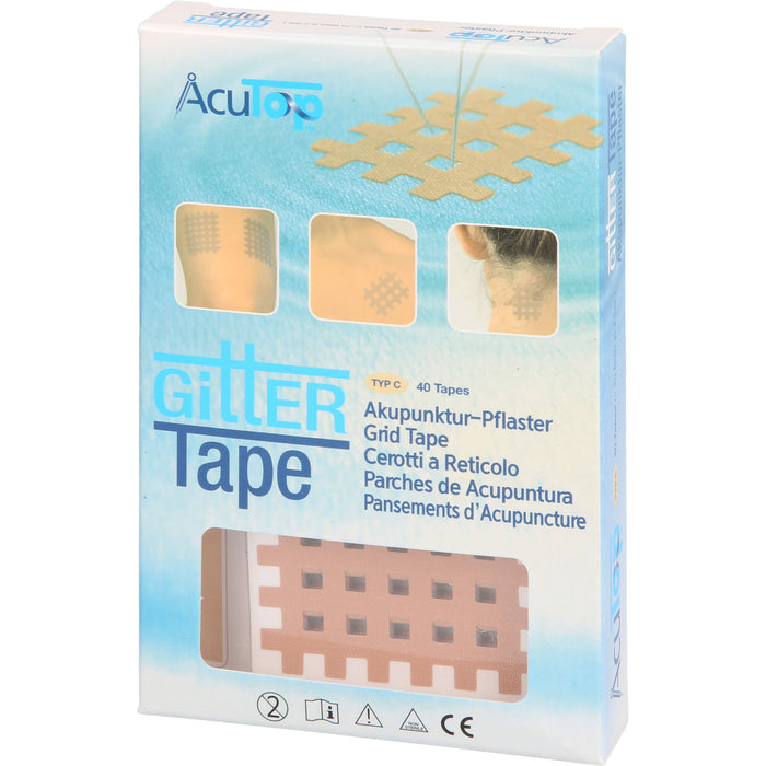 Gitter Tape Acutop 5x6cm, 20X2 St PFL