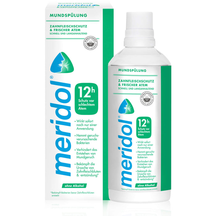 meridol Zahnfleischschutz & frischer Atem Mundspülung, 400 ml Solution