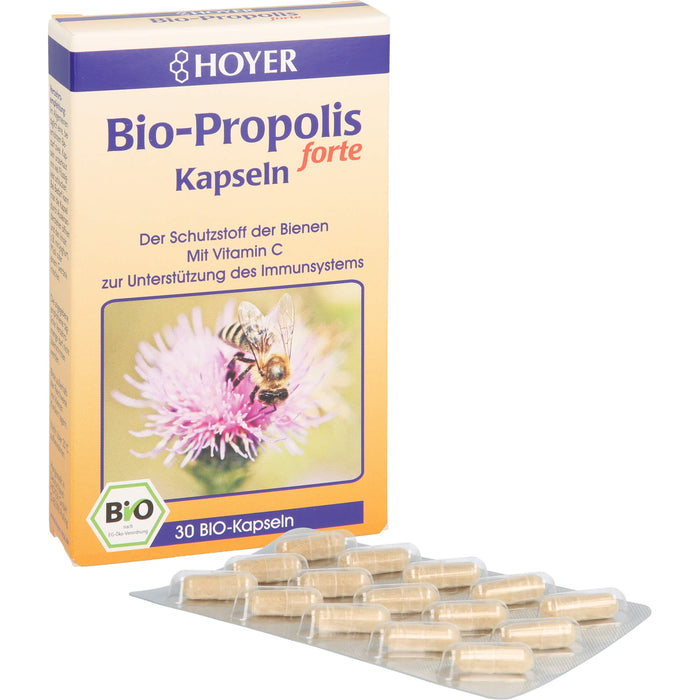 HOYER Propolis forte Kapseln BIO, 30 St KAP