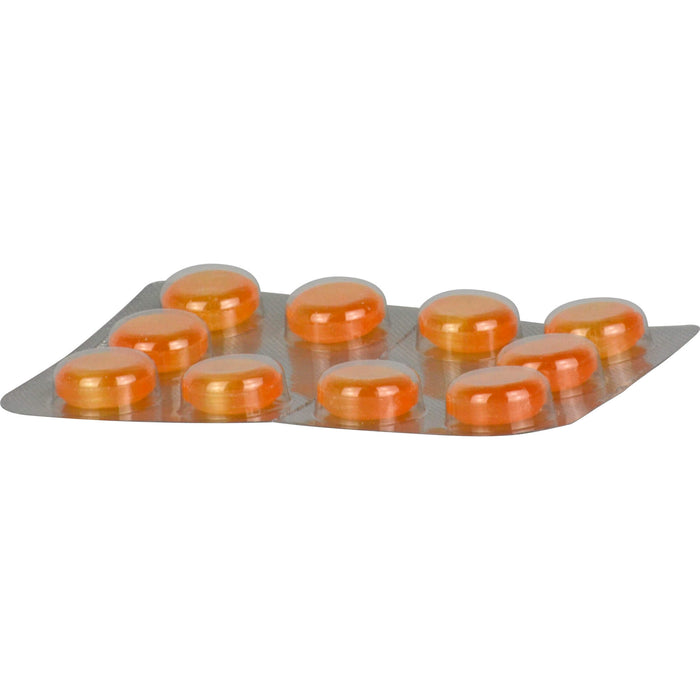 neo-angin Benzydamin Honig-Orangen-Geschmack Lutschtabletten, 20 pcs. Tablets