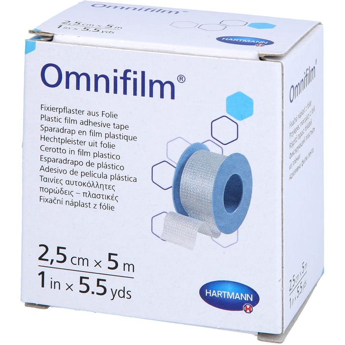 Omnifilm 2,5cm x 5m, 1 pc Pansement