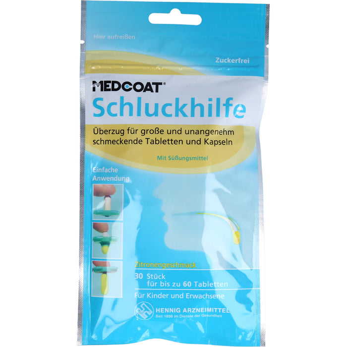 Medcoat Schluckhilfe Überzüge, 30 pc Gel