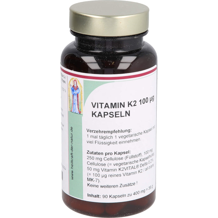 Reinhildis-Apotheke Vitamin K2 100 µg Kapseln, 90 pc Capsules