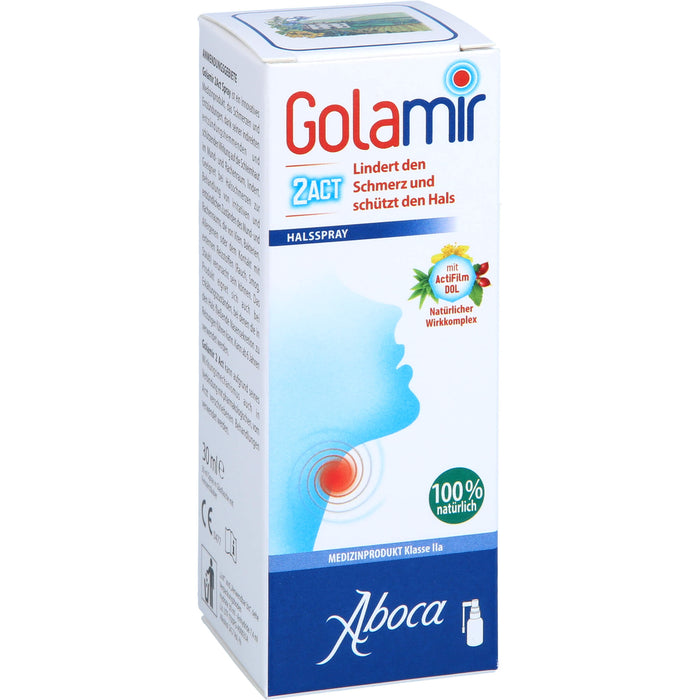 Golamir 2Act Halsspray, 30 ml Lösung