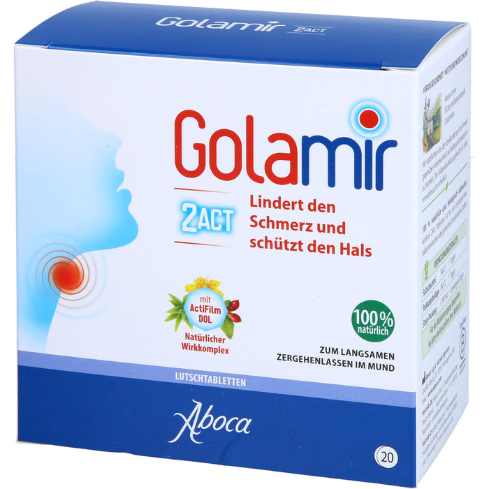 Golamir 2Act Lutschtabletten, 30 g Tabletten