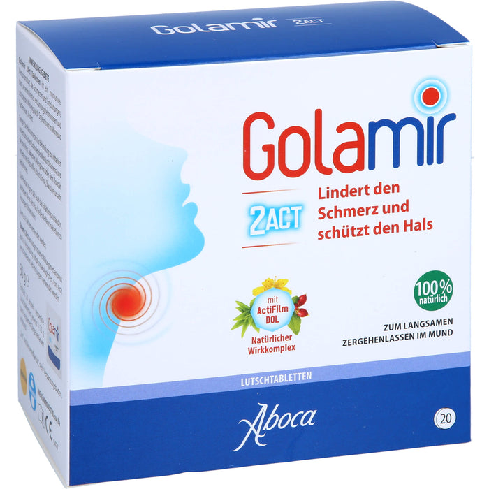 Golamir 2Act Lutschtabletten, 30 g Tablets