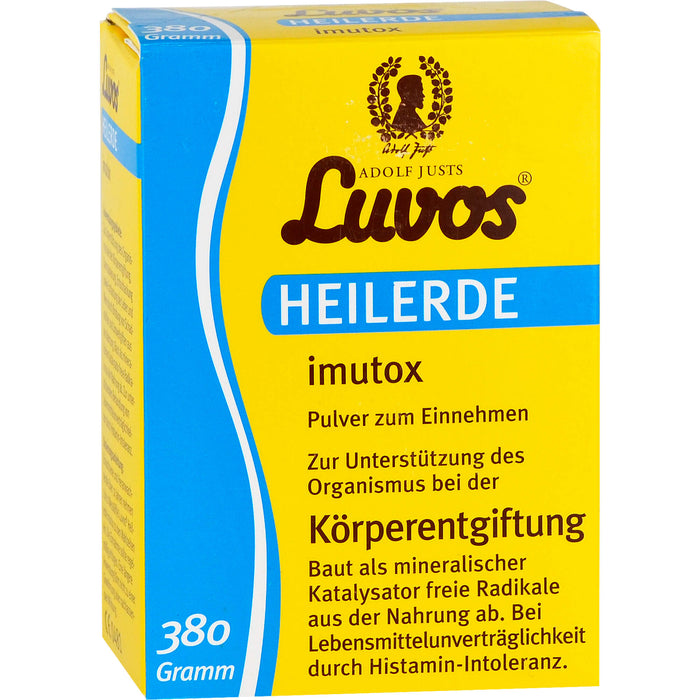 Luvos Heilerde imutox Pulver, 380 g Pulver