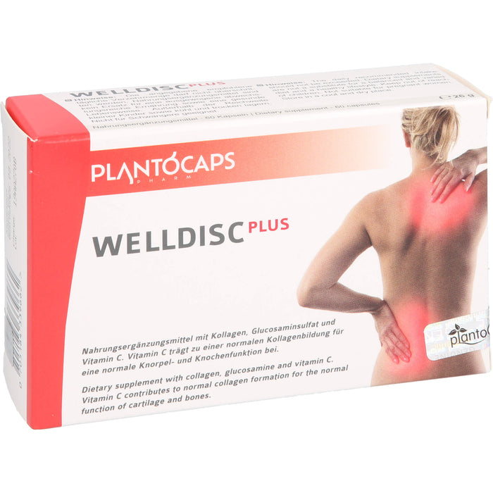 plantoCAPS WELLDISC PLUS Kapseln, 60 pc Capsules