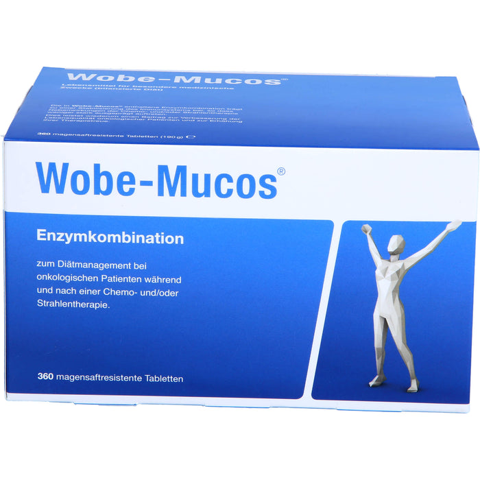 Wobe-Mucos Tabletten, 360 pc Tablettes