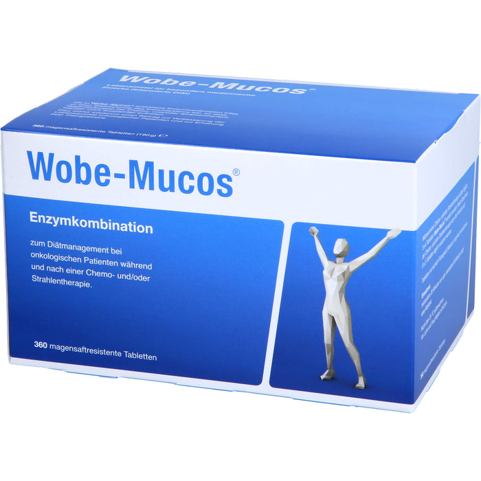 Wobe-Mucos Tabletten, 360 St. Tabletten