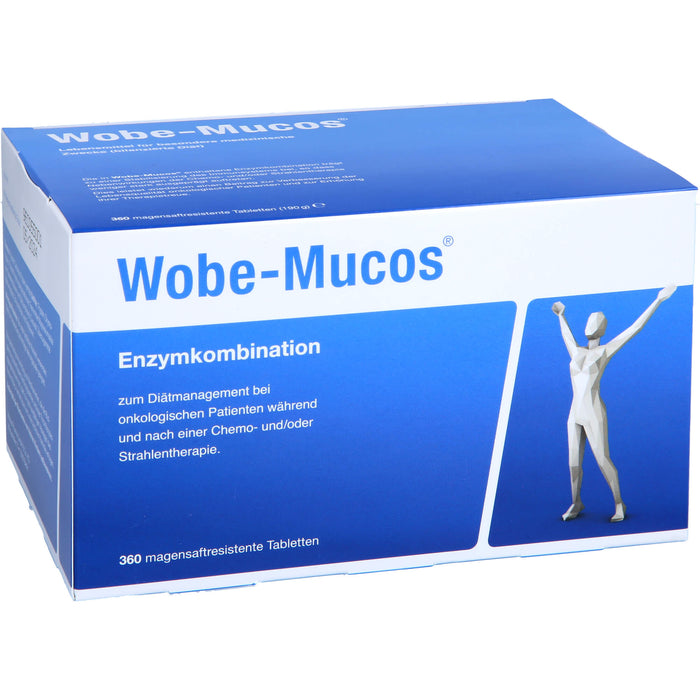 Wobe-Mucos Tabletten, 360 pc Tablettes