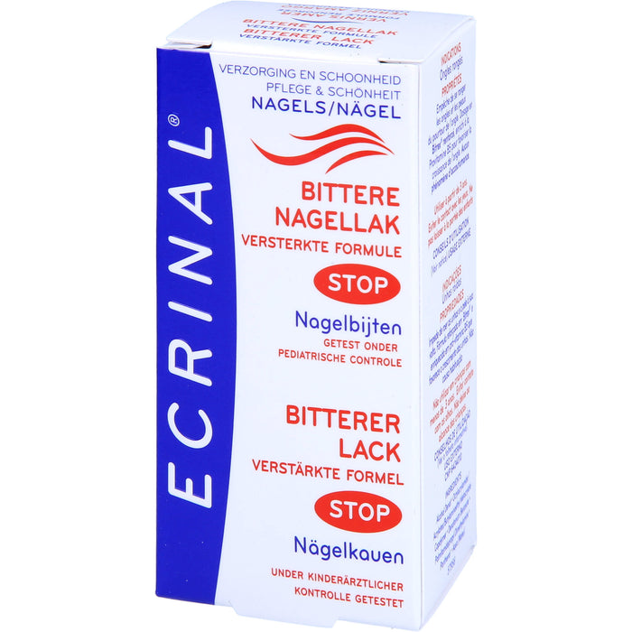 ECRINAL Bitter-Nagellack gegen Nägelkauen, 10 ml Lösung