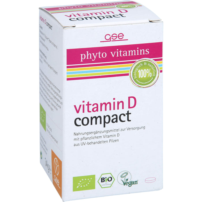 GSE Vitamin D Compact Bio, 120 St TAB