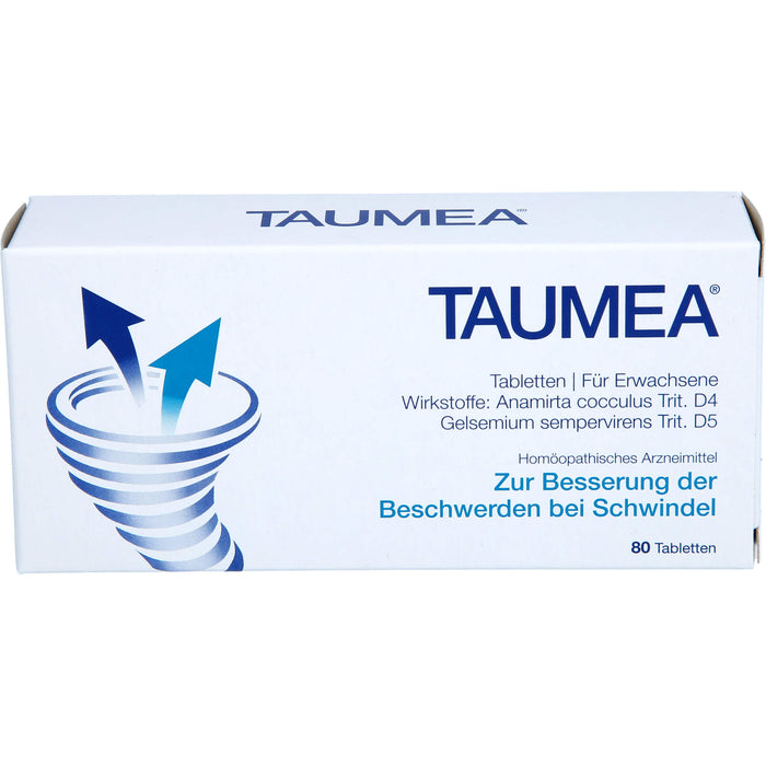 TAUMEA Tabletten bei Schwindel, 80 St. Tabletten