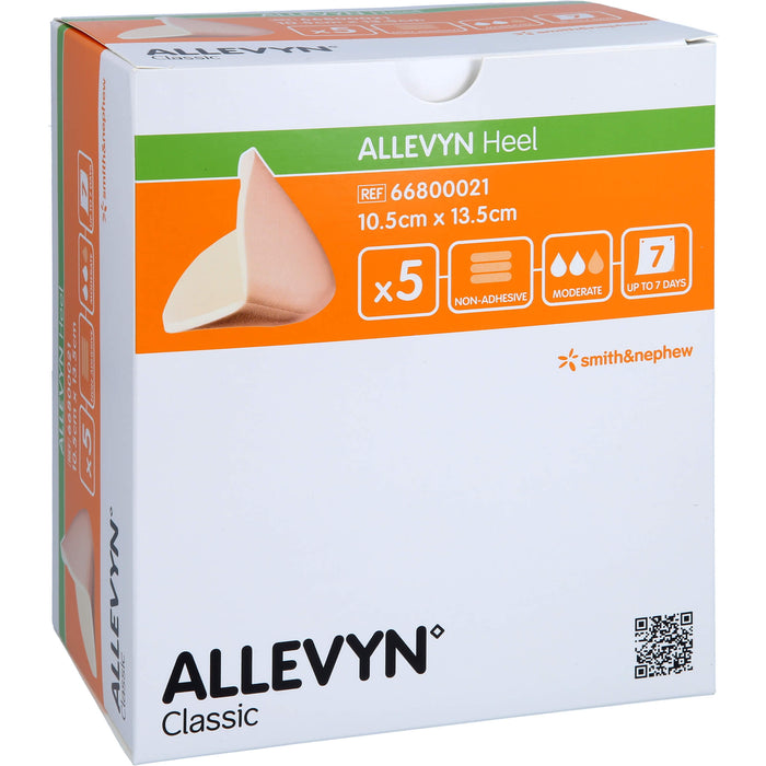 Allevyn Heel Schaumstoff Fersenverb.10,5x13,5 cm, 5 St VER