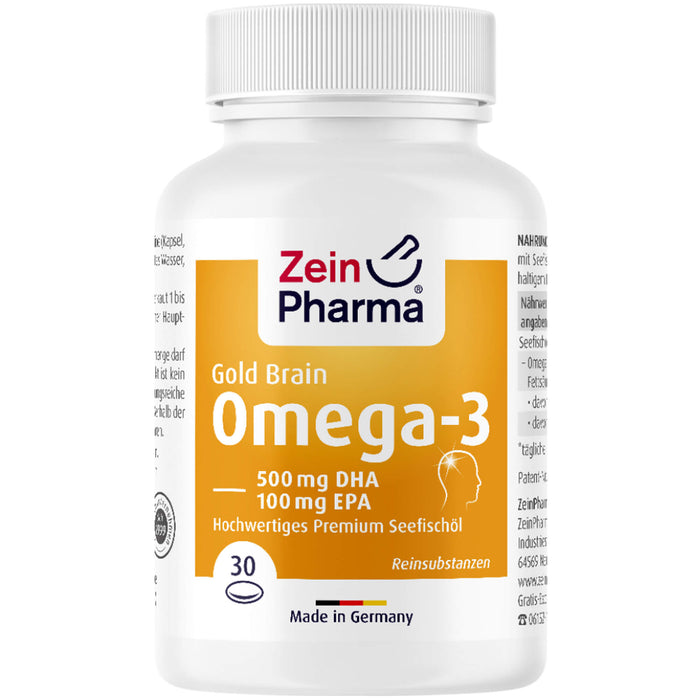 Omega 3 Gold Gehirn, 30 St WKA