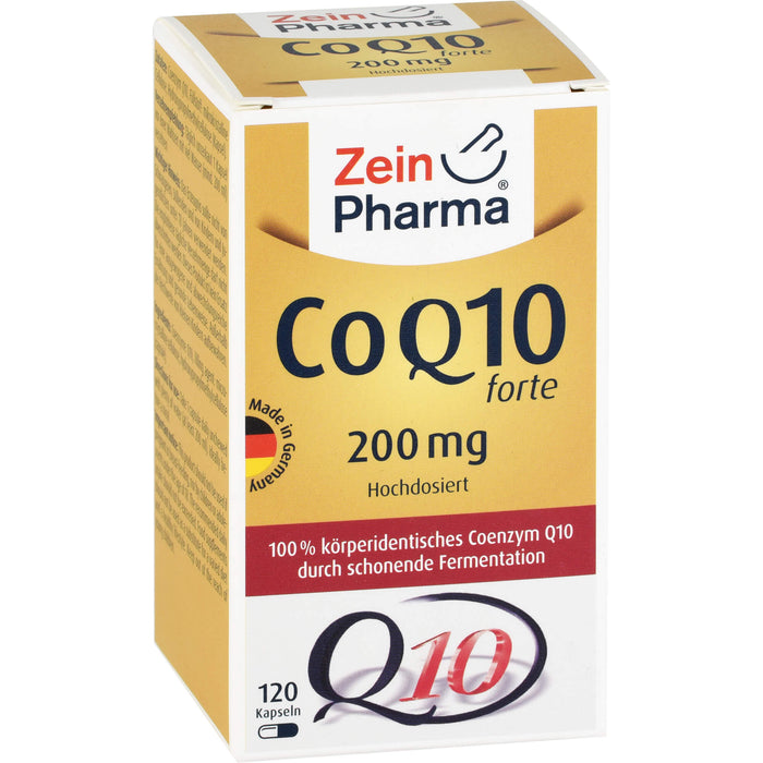 ZeinPharma Coenzym Q10 forte 200 mg Kapseln, 120 pc Capsules