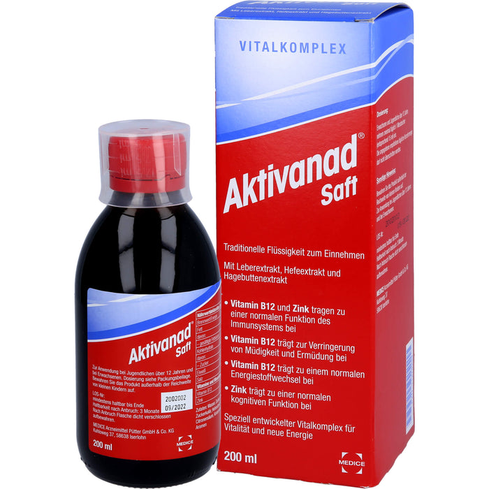 Aktivanad Saft, 200 ml SAF