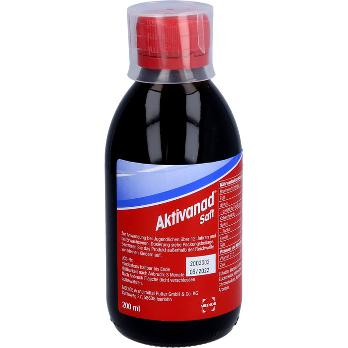 Aktivanad Saft, 200 ml SAF