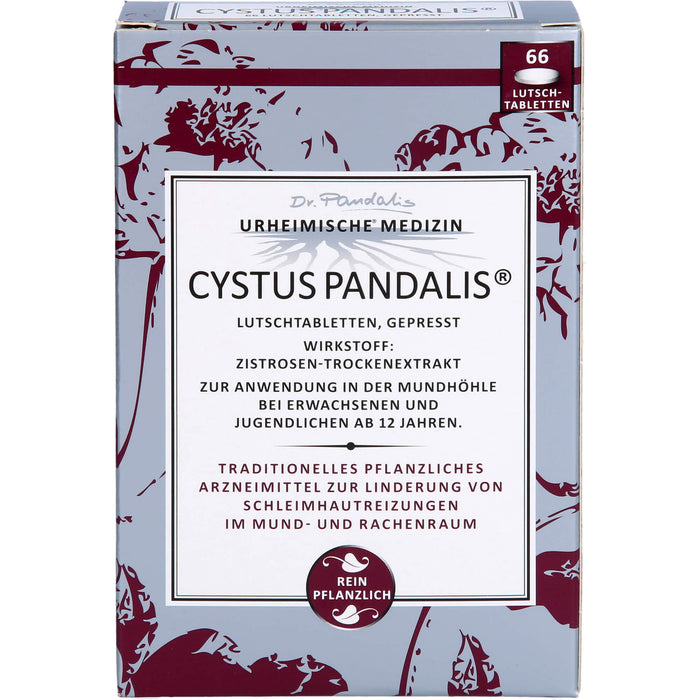 Cystus Pandalis Lutschtabletten, 66 St. Tabletten