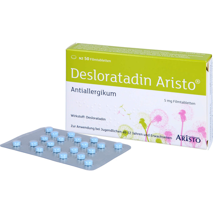 Desloratadin Aristo 5 mg Filmtabletten, 50 St FTA