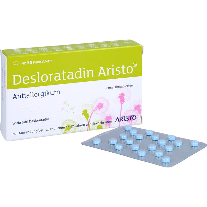 Desloratadin Aristo 5 mg Filmtabletten, 50 St FTA