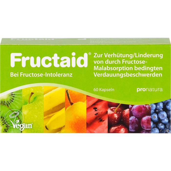 Fructaid Kapseln bei Fructose-Intoleranz, 60 pc Capsules