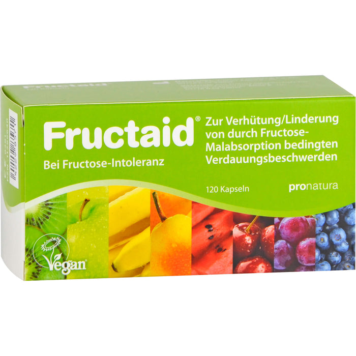 Fructaid Kapseln bei Fructose-Intoleranz, 120 St. Kapseln